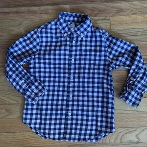 Crewcuts Flannel Gingham Buttondown